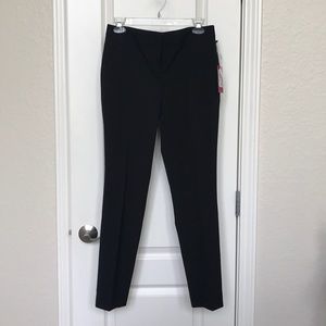NEW Vince Camuto Black slim dress pants trousers